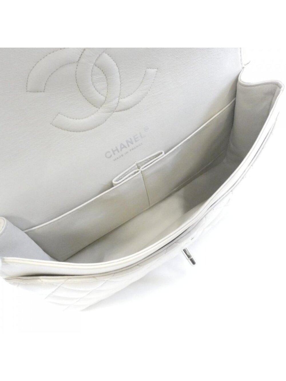 Chanel Shoulder Bag Ivory - Picture 8 of 10
